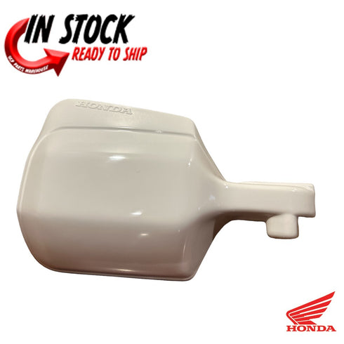 HONDA RIGHT HANDGUARD SPLASH GUARD KNUCKLE 2009-2024 XR650L (ROSS WHITE) OEM