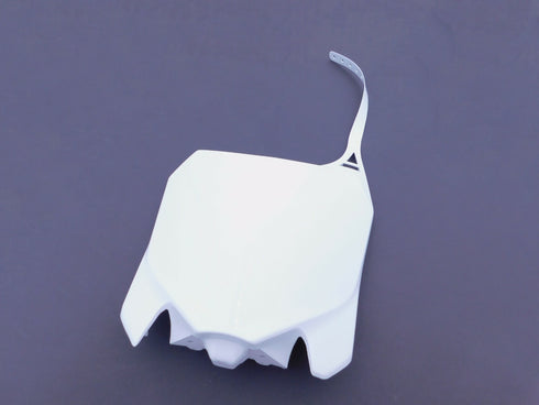 HONDA FRONT NUMBER PLATE PLASTIC 13-16 CRF450R / 14-17 CRF250R OEM GENUINE NEW