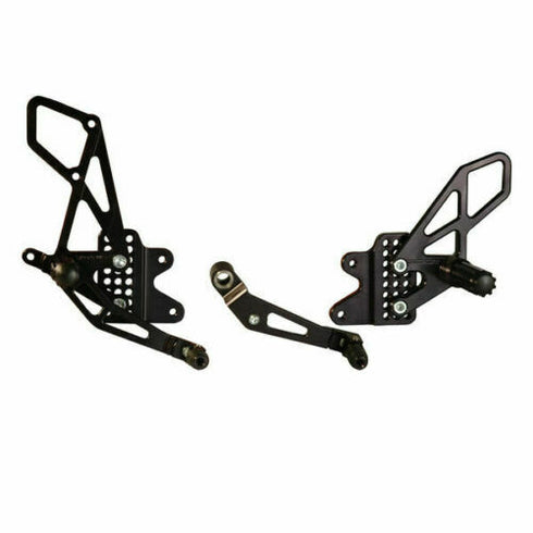 Vortex V2 Adjustable Rearsets Suzuki GSXR600 GSXR750 2006-2010