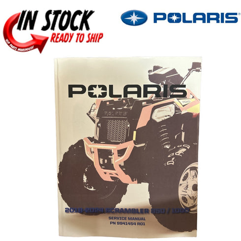 POLARIS SERVICE REPAIR MANUAL 2018-2024 SCRAMBLER 850 1000 48" OEM 9941454