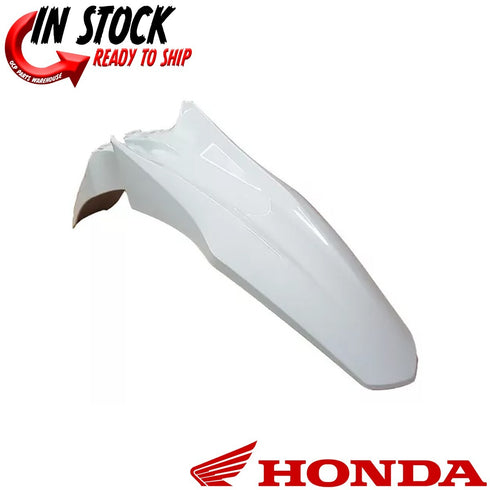 HONDA FRONT FENDER ROSS WHITE 2023-2025 XR150L GENUINE OEM NEW 61100-KRH-660ZB
