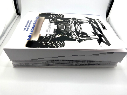 20-24 Polaris RZR PRO XP / XP 4 SERVICE REPAIR MANUAL BOOK GENUINE OEM AUTHENTIC