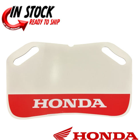HONDA HRC PIT BOARD BY MATRIX OEM GENUINE CRF250R CRF450R AUTHENTIC