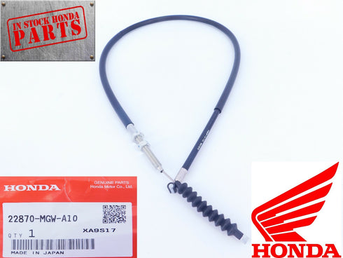 New Genuine Honda Clutch Control Cable 1993-2024 XR650 L OEM Authentic