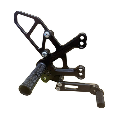 WOODCRAFT RACING ADJUSTABLE REARSET KAWASAKI 2023 ZX-4RR 05-0137B