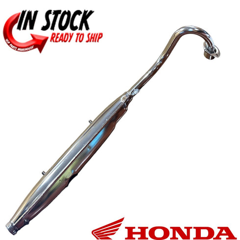 HONDA EXHAUST MUFFLER 1969-1971 TRAIL CT70 CT70H GENUINE OEM 183A0-098-673