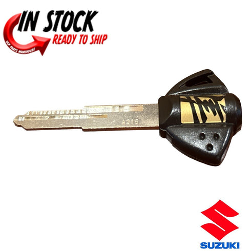 SUZUKI IGNITION KEY BLANK 2022-2024 HAYABUSA GSX1300R OEM LOGO  37146-10L00