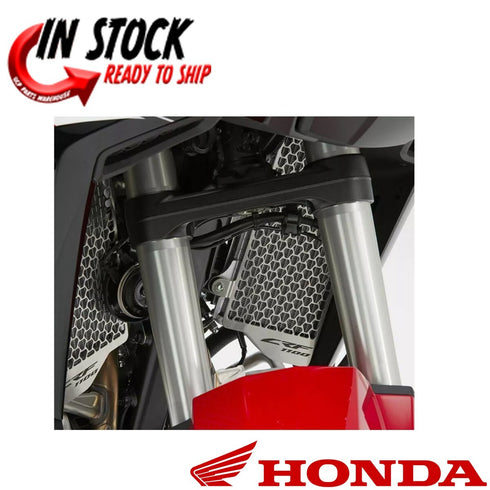 HONDA RADIATOR GRILL GUARD PROTECTORS STAINLESS 2020-25 AFRICA OEM 08F71-MKS-E00