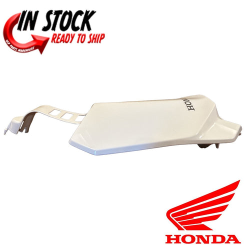 HONDA FRONT NUMBER PLATE 2013-2024 CRF50F GENUINE OEM ROSS WHITE 61140-GJG-C60ZA