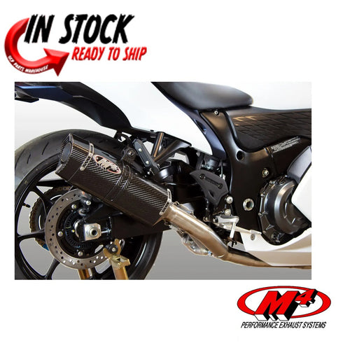 M4 EXHAUST FULL SYSTEM CARBON TECH 1 MUFFLER CANISTER SUZUKI 2008-2024 HAYABUSA