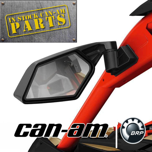 Can Am Racing Side Mirrors Left & Right 2017-2022 Maverick X3 MAX OEM715002898