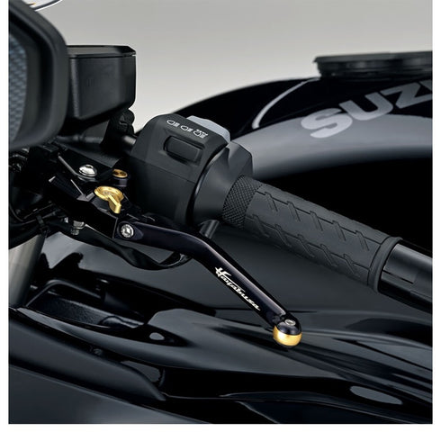 SUZUKI BILLET ADJUSTABLE BRAKE / CLUTCH LEVER 2022-2025HAYABUSA OEM NEW GENUNE