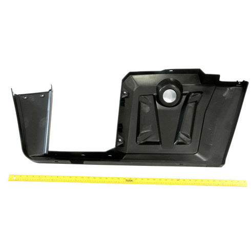 Polaris Fender with Rocker, Rear, Right Side,Gloss Black 5437567-070