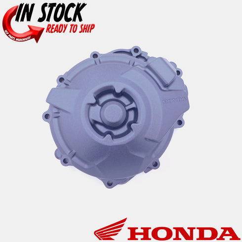 HONDA LEFT ENGINE MAG ALTERNATOR STATOR COVER 2017-2022 CBR1000RR RA OEM BLACK