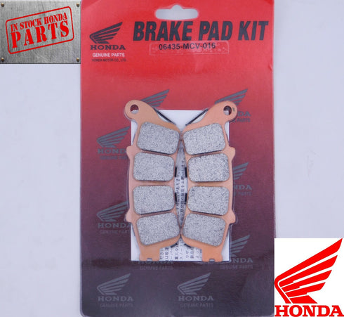 Honda Rear Brake Pads Pad Set VTX1800 MODELS 02-08 Genuine OEM 06435-MCV-016