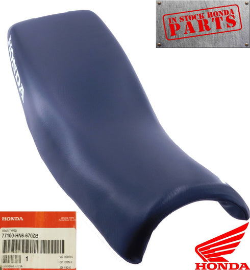 HONDA TRX250EX TRX 250EX BLACK SEAT ASSEMBLY COMPLETE 2001-2005 77100-HN6-670ZB