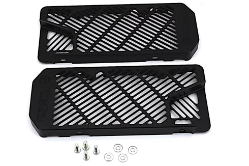 BETA ALUMINUM RADIATOR GUARDS 2015-2024 XTRAINER BULLETPROOF BLACK AB-21130-BK