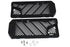BETA ALUMINUM RADIATOR GUARDS 2015-2024 XTRAINER BULLETPROOF BLACK AB-21130-BK