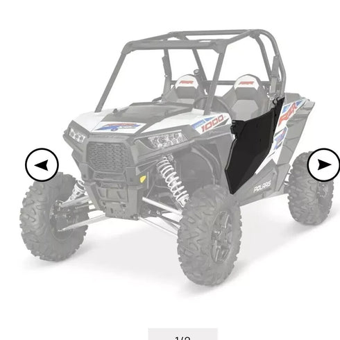 Polaris Lower Door Inserts (BLACK) 2014+ RZR 1000 2879510 Genuine OEM