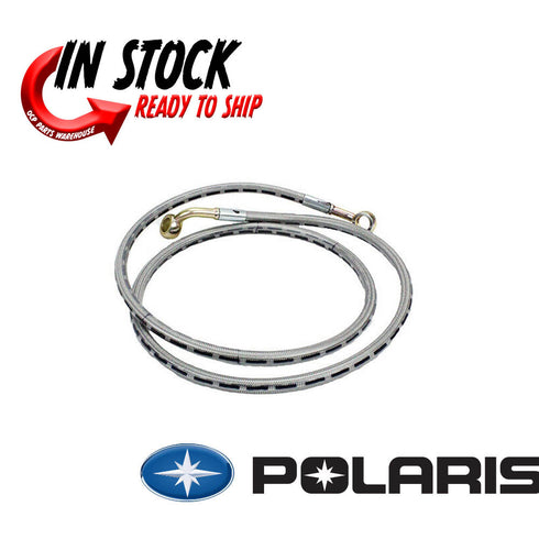 Polaris Front Right Brake Line, Genuine OEM Part 1911735 Qty 1