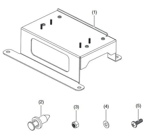 HONDA FUSE BOX WIRING KIT W MOUNT AND HARNESS 22-2025 PIONEER 1000 OEM