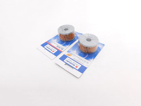 SUZUKI OIL FILTER 16510-37450 - 2 PACK GENUINE OEM AUTHENIC NEW
