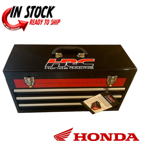 HONDA TOOL BOX HRC RACING 3 DRAWER 0SA05-M23-A00 GENUINE AUTHENTIC OEM
