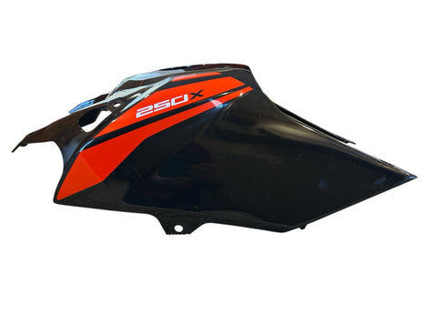 HONDA FRONT CENTER GAS TANK FUEL TANK COVER FENDER 06-2024 TRX250X EX OEM BLK