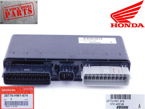 GENUINE HONDA OEM 2002-2003 AQUATRAX TURBO F-12X PGM-FI UNIT 38770-HW1-674