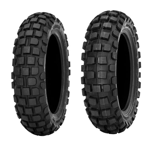 SHINKO MOBBER KNOBBY TIRE SET FRONT / REAR 120/70-12 130/70-12 HONDA GROM