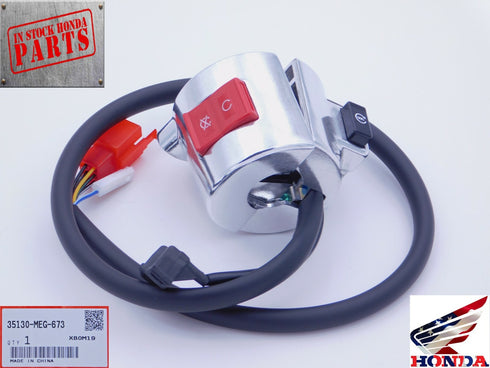 HONDA RIGHT HANDLEBAR SWITCH ASSEMBLY 2004-2007 VT750 SHADOW START STOP  OEM