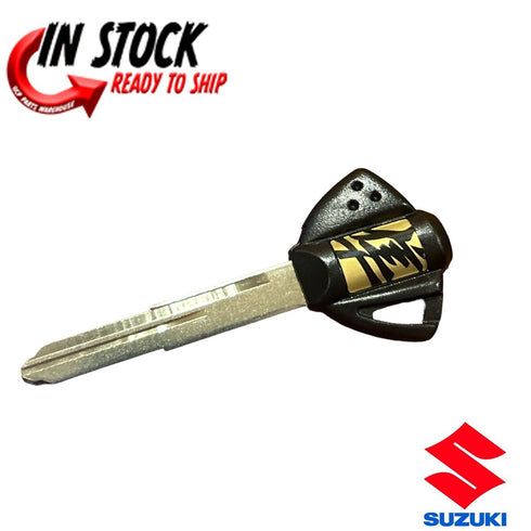 SUZUKI IGNITION KEY BLANK 2022-2024 HAYABUSA GSX1300R OEM LOGO  37146-10L00