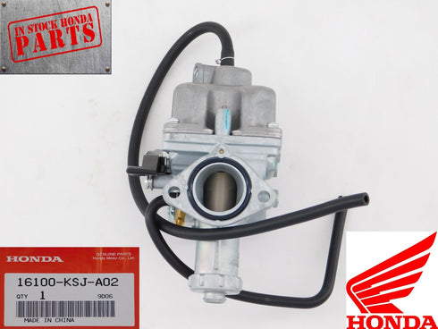 New Genuine Honda Carburetor 06-07 CRF100 F Fuel Carb Assembly OEM