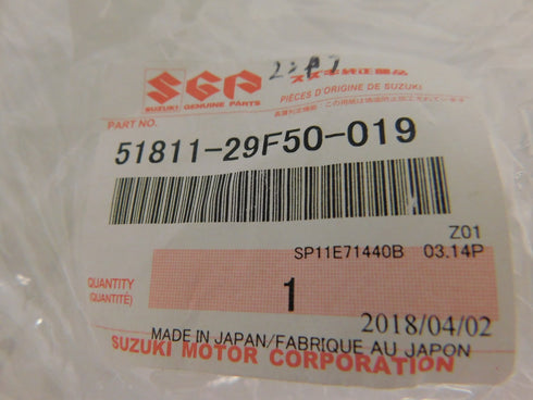 2002 - 2023 SUZUKI DR-Z DRZ 400S SM DR 650 200 OEM HEAD LIGHT FACE COVER BLACK