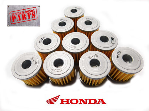 Honda OEM Oil Filter S 2004-2014 Sportrax TRX 450 R ER 15412-MEN-671 (10 Pack)