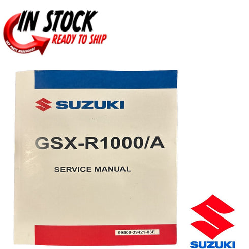 SUZUKI SERVICE MANUAL 2017-2021 GSX-R1000 OEM GENUINE AUTHENTIC