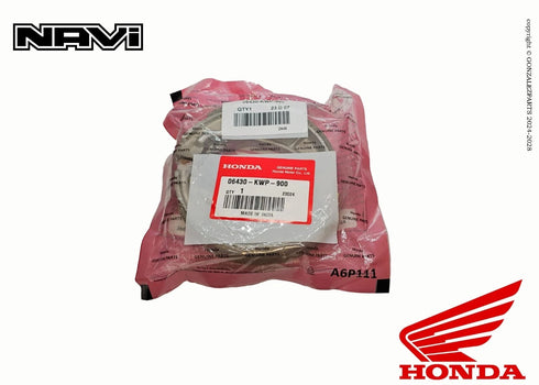 HONDA FRONT AND REAR BRAKE PAD SHOES 2022-2025 NAVI NVA110B OEM 06430-KWP-900