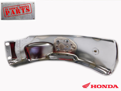 New Chrome Rear Fender 1972-1977 Z50 A K3-K6 Genuine Honda Mud Rock Guard OEM