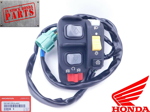 HONDA LEFT HANDLE BAR SWITCH 2009-2013 TRX420 RANCHER 35140-HP5-A52 GENUINE OEM