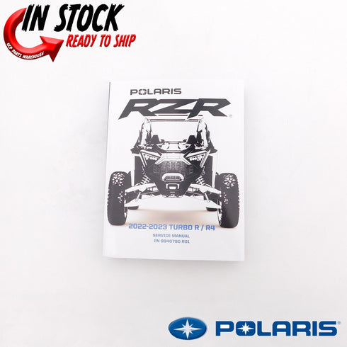 2022 24 POLARIS RZR TURBO R TURBO R4 ALL SERVICE REPAIR MANUAL BOOK GENUINE OEM