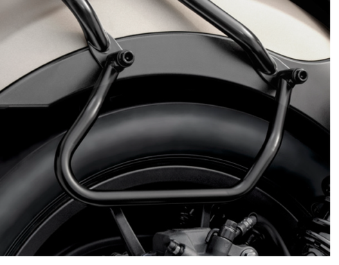 2017 - 2021 Honda Rebel CMX500 CMX 500 Throw Over Saddle Bags and Supports NEW