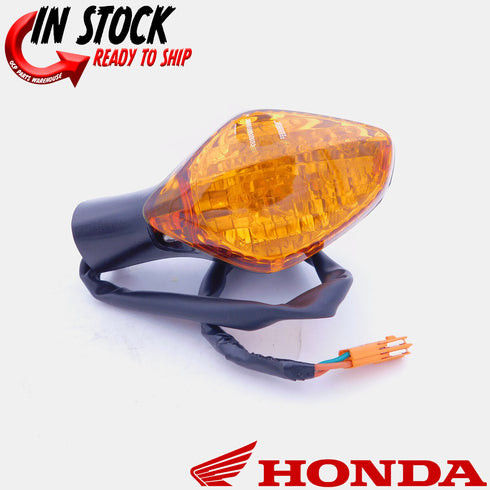 HONDA LEFT FRONT TURN SIGNAL 2021-24 CRF300L GENUINE OEM NEW 33450-K1T-E51