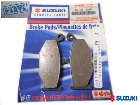 REAR BRAKE PADS SET KIT 2008 - 2012 SUZUKI HAYABUSA GSX1300R OEM 69100-15820