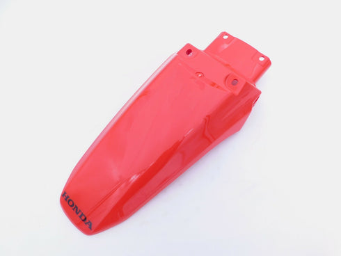 NEW OEM HONDA REAR RED FENDER 2002-2003 XR80 R XR100 R 80101-KN4-A70ZA
