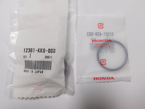 New Honda SXS MUV 700 Rear Crankcase Acess Cap & TRX400X/EX Valve Cap OEM