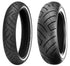 Shinko 130/70-18 & 180/65-16 777 H.D. White Wall Tires 10-13 Harley FLHX/FLTRX