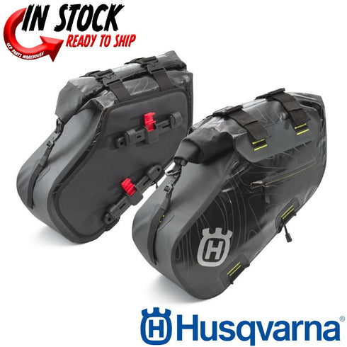 HUSQVARNA SOFT SIDE BAG SET SADDLEBAGS 2022-2024 NORDEN 901 WATERPROOF OEM NEW