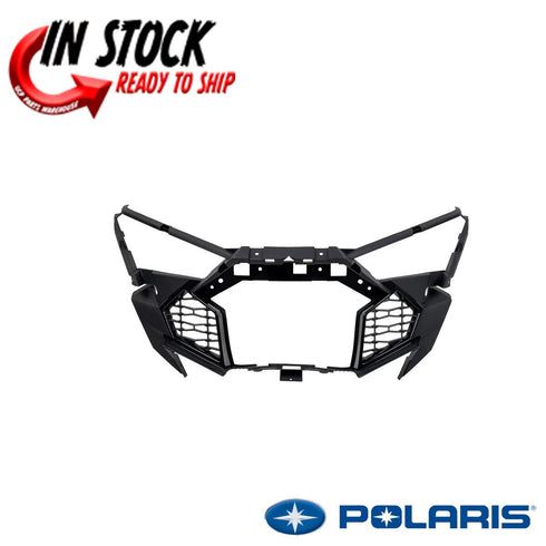 POLARIS FRONT FASCIA GRILL GLOSS BLACK RZR PRO R 4 TURBO OEM 5456623-070