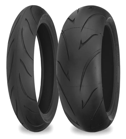 Shinko 140/75R17 & 200/55R17 011 Verge Tire Set Harley-Davidson FLSTFB/FLSTFS