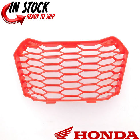 HONDA FRONT GRILLE PLASTIC COVER RED 2022-2023 TALON 1000 OEM GENUINE